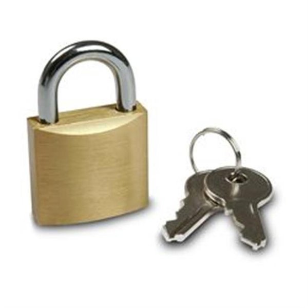 Aster Master 132 0403 Master Lock Brass Padlock; Keyed 132 0403